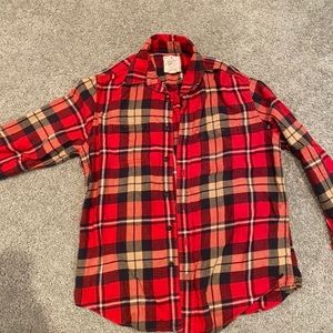 American eagle flannel button down